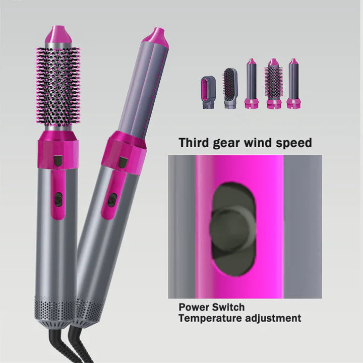 Salon-Quality Blowouts at Home – 5-in-1 Hot Air Brush