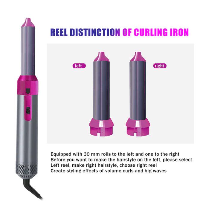 Salon-Quality Blowouts at Home – 5-in-1 Hot Air Brush